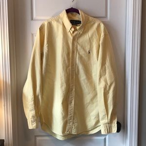 MENS LONG SLEEVE RALPH LAUREN BUTTON UP